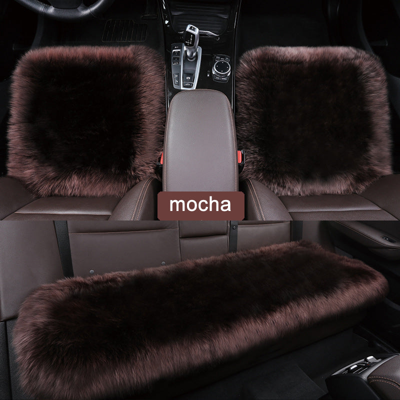 customized car interior genuine sheepskin car cushion