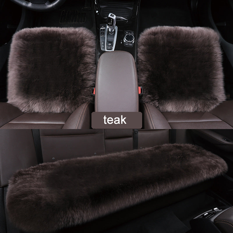 customized car interior genuine sheepskin car cushion