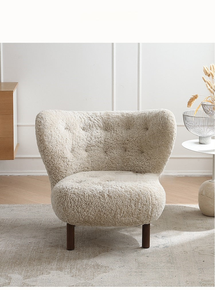 customization genuine sheepskin chair/sofa/couch/lounges