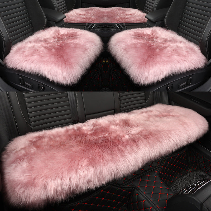 customized car interior genuine sheepskin car cushion