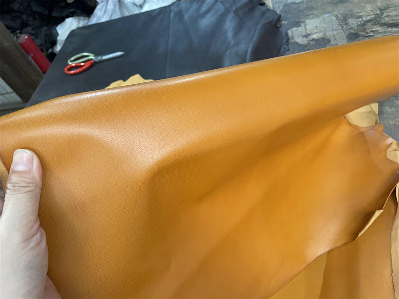 real goat leather hide