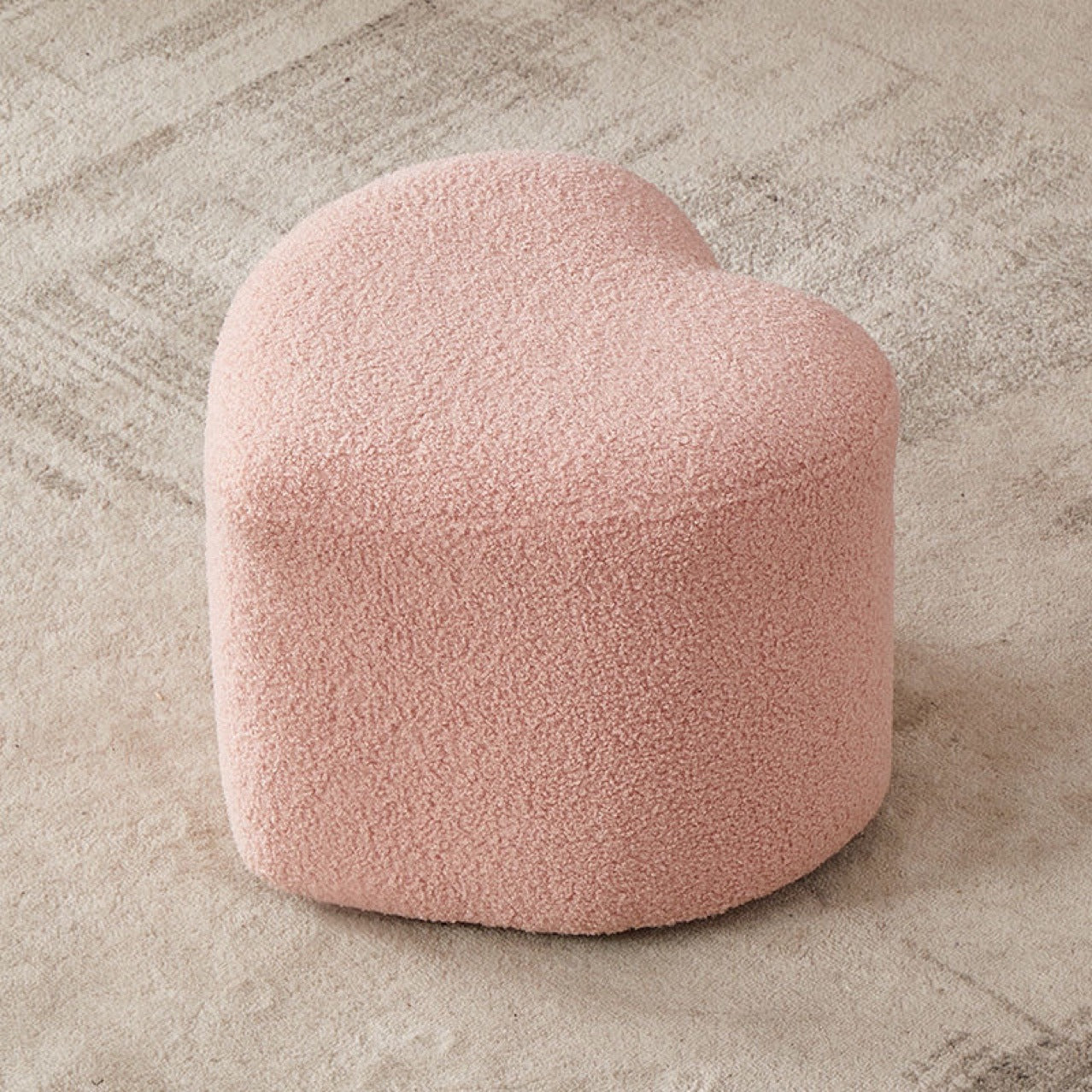 customized genuine lamb skin/sheepskin ottoman