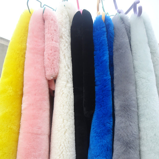 colourful shearling, many options