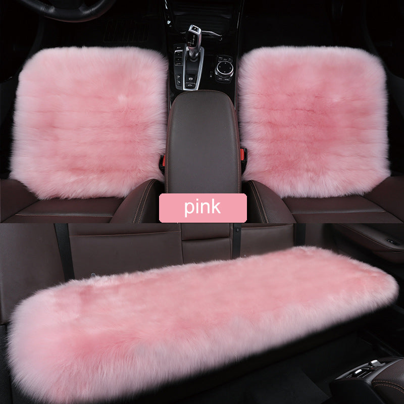 customized car interior genuine sheepskin car cushion