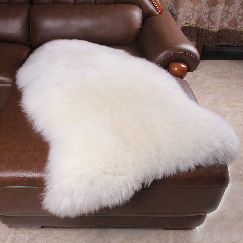 Soft warm genuine sheepskin pelts