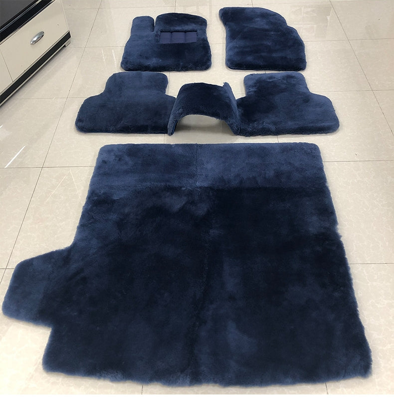 bespoke sheepskin car/auto floor mat