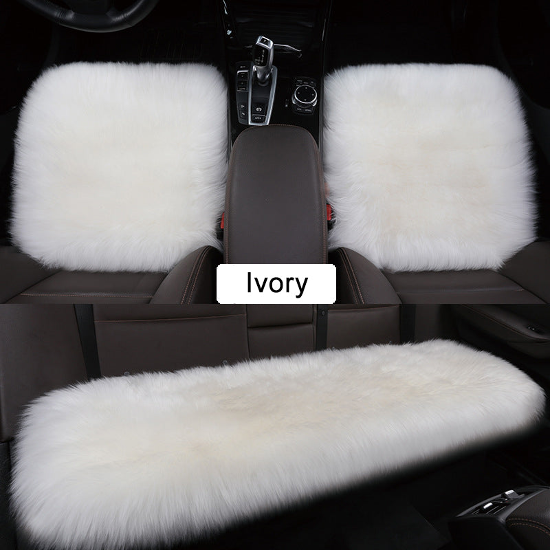 customized car interior genuine sheepskin car cushion