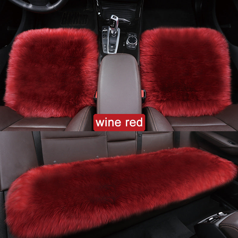 customized car interior genuine sheepskin car cushion