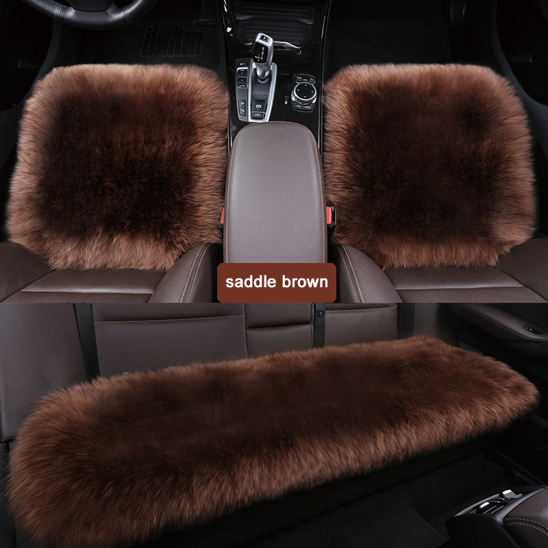 customized car interior genuine sheepskin car cushion